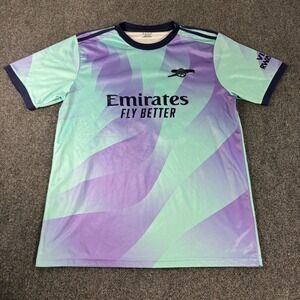 Arsenal FC Training Jersey Mens 24-25 2XL‎ Purple Aguilas HP 03 Soccer Shirt